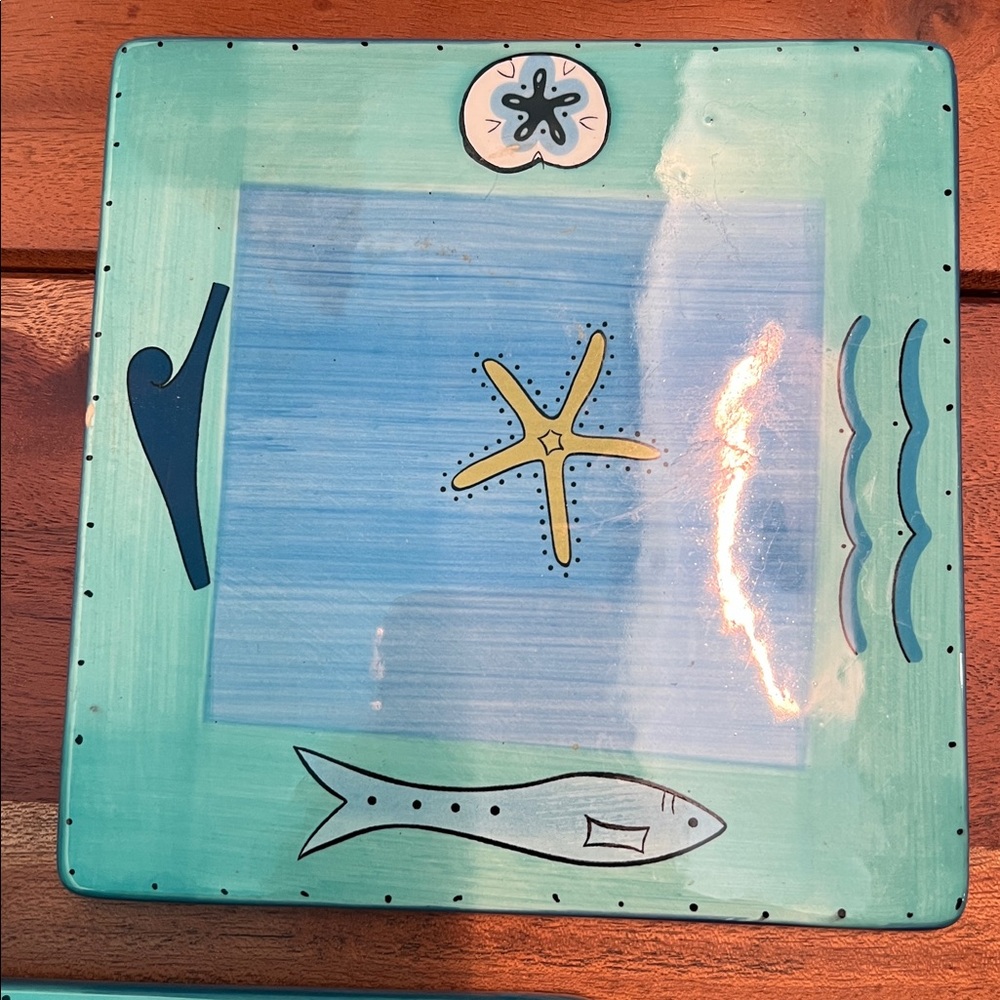 Ceramic Trivets Sea Star Ocean Theme - 3 Available - Picture 3 of 6